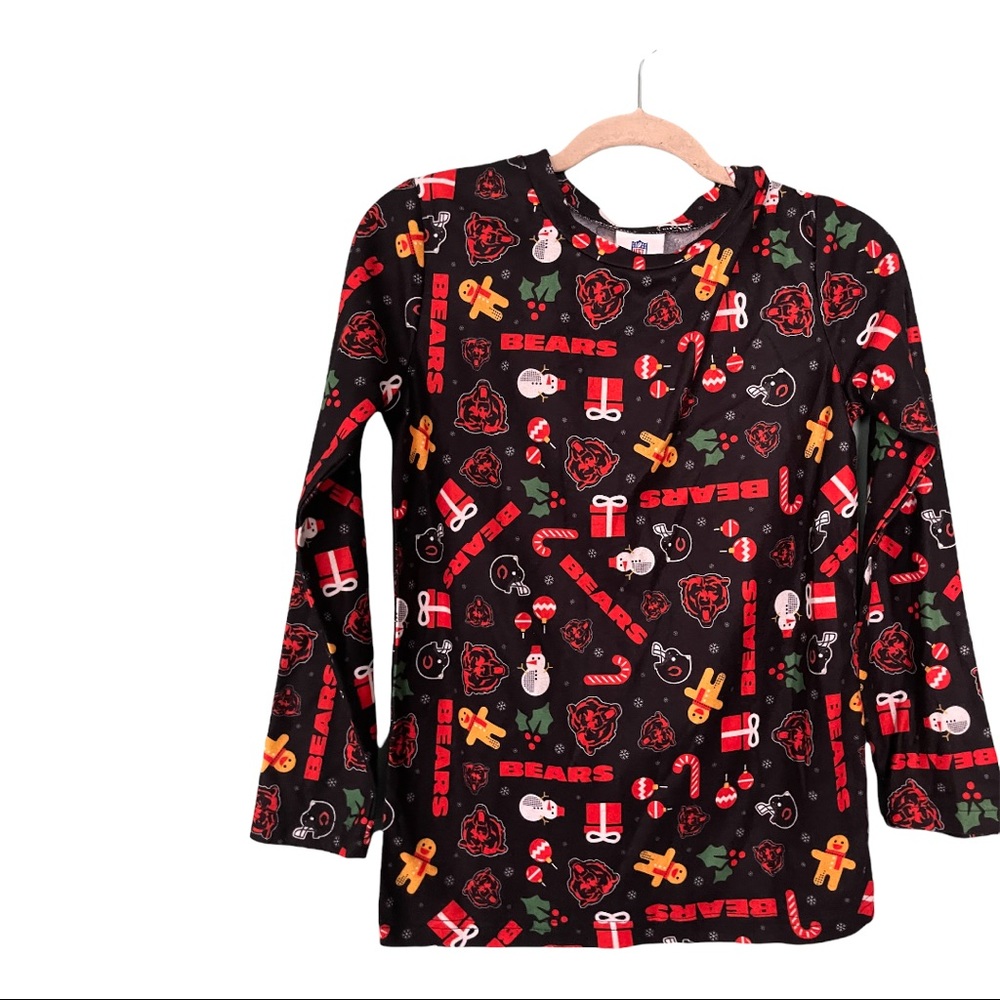 NFL Authentic Youth Bears Pajama Top NWT